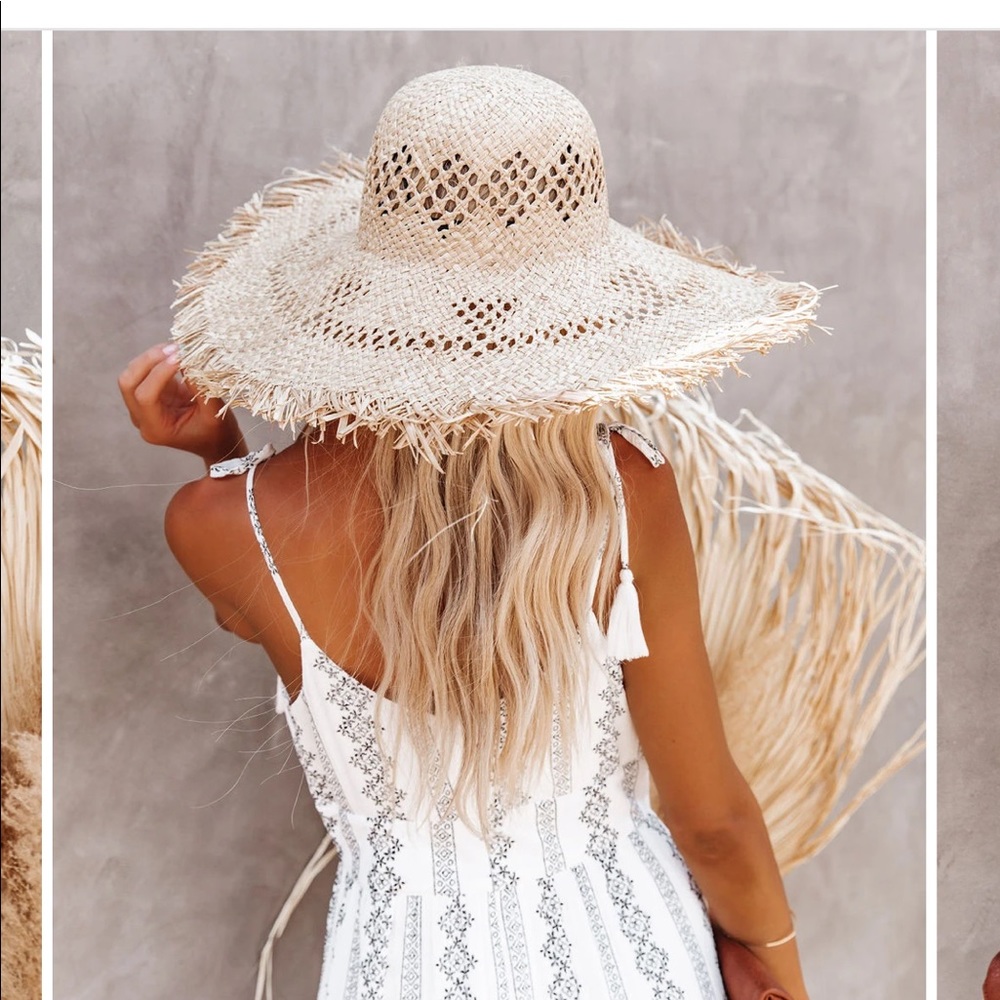 Woven Straw Hat - image 2